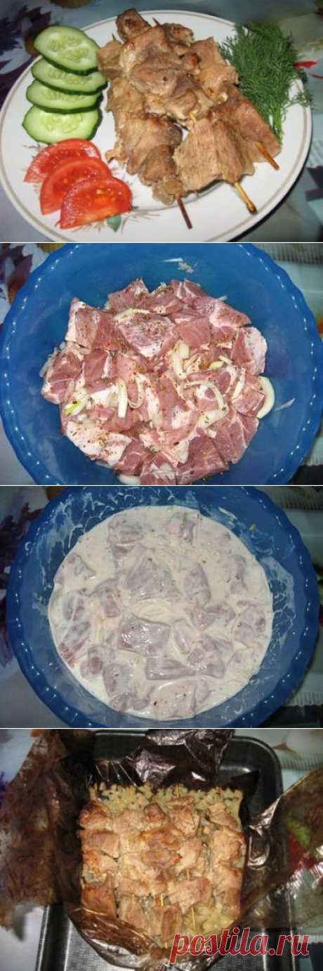 Мясо в духовке &quot;а-ля шашлык&quot;. Фоторецепт. | 4vkusa.ru