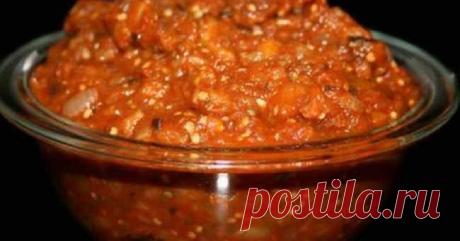 Икра из баклажанов