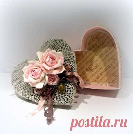 Shabby Chic Decor Shabby Chic Box Decorated от uniqueboxboutique
