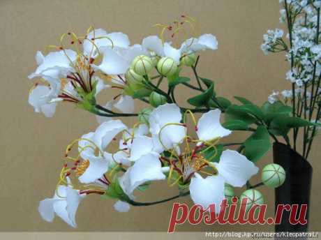 цветы и поделки из капрона | Записи в рубрике цветы и поделки из капрона | Дневник pawy