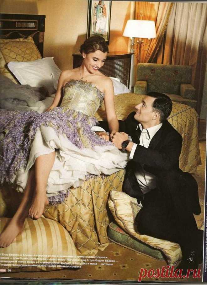 Ксения Алферова и Егор Бероев
http://biletes.ru/kseniya_alferova