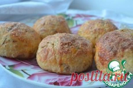Рисовые плюшки с яблоками - кулинарный рецепт