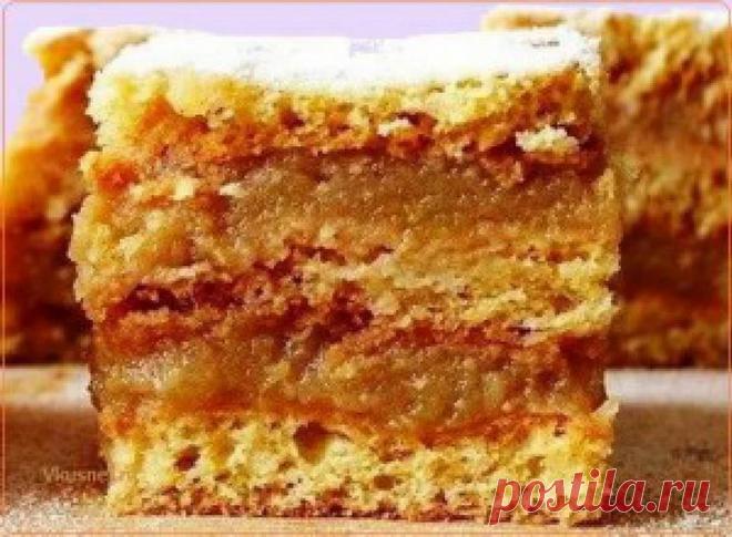 Слоеный яблочный пирог – любимое, полезное и очень вкусное лакомство для всей...