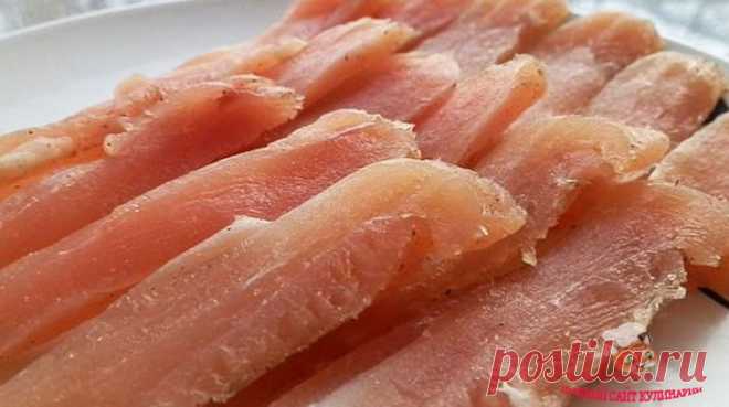 Домашний балык из курицы - лучшйи сайт кулинарии