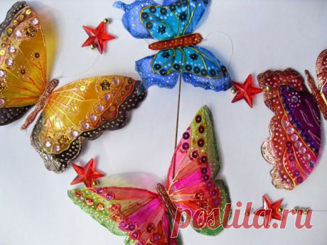 Бабочки из пластиковых бутылок своими руками: идеи и инструкции