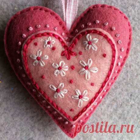 Сердечки из фетра / Западло
