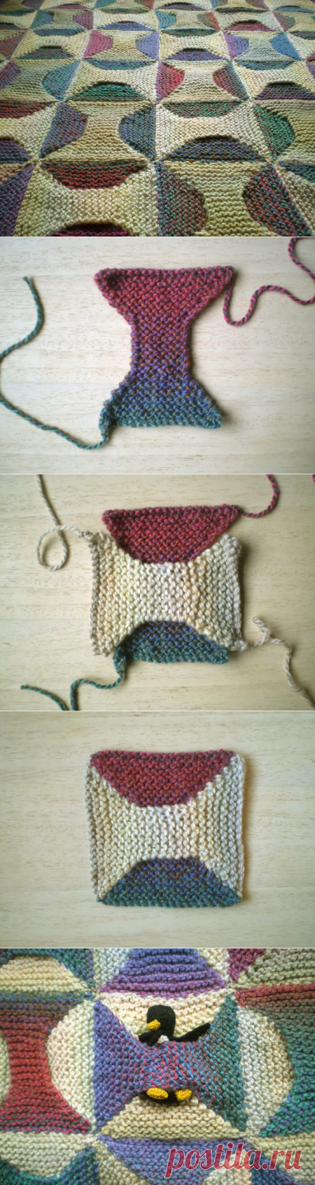 Двухсторонний плед &quot;Катушки&quot; от Frankie Brown