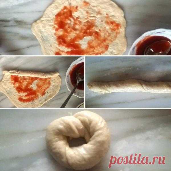 Слоёные булочки (из турецкой кухни)