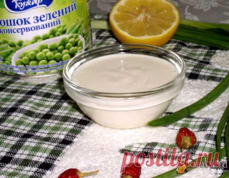Майонез &quot;из зеленого горошка&quot;