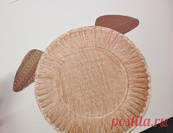 Новогодние поделки из одноразовых тарелок