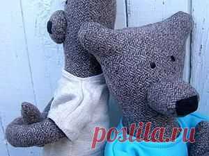 Шьем текстильных мишек Гилберта и Энджи Шьем текстильных мишек Гилберта и ЭнджиХотя дети могут дать им потом совершенно другие имена.Мишки не обидятся.