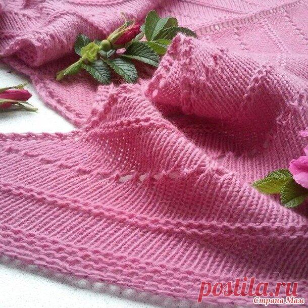 Для мастериц, которые вяжут шали, платки спицами — варианты разных моделей | Ирина СНежная & Вязание | Дзен