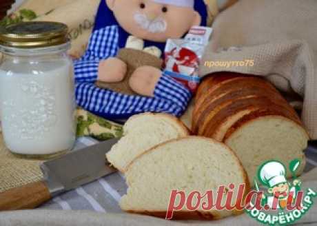 Батон молочный - кулинарный рецепт