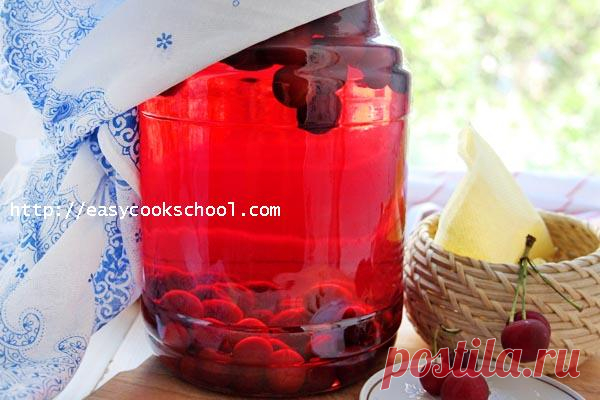 Компот из вишни на зиму: рецепты без стерилизации | Легкие рецепты