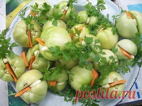 ЗАГОТАВЛИВАЕМ Зеленые ПОМИДОРЧИКИ - 35 РЕЦЕПТОВ для ВАС