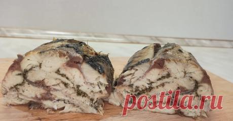 Обалденная закуска из рыбы. Скумбрия запечённая рулетом - Искусница - медиаплатформа МирТесен