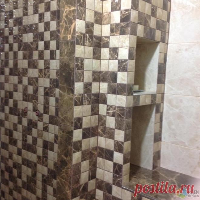 Санузел без ванны с собственным дизайном — Домашний уют