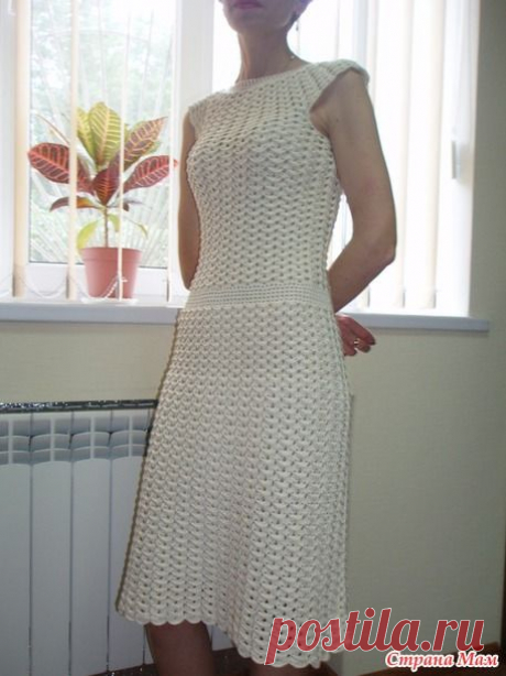 . Платье из Журнала Мод - Все в ажуре... (вязание крючком) - Страна Мам