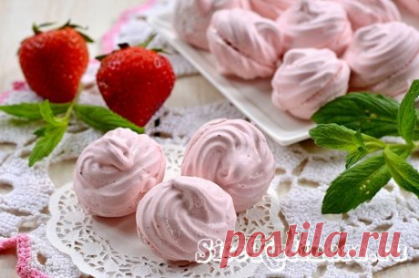 Клубничный зефир рецепт с фото на- SiteKulinara.ru