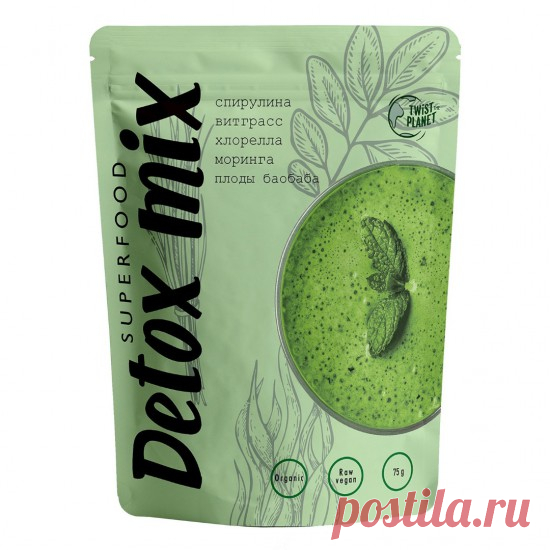 Купить Суперфуд Detox 75 гр (дой-пак)