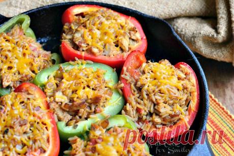 Куриные Фахита Наполненные Перцы - приготовит для улыбок
