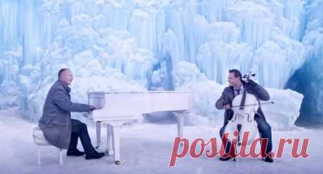 Обалденный микс «Зимы» Вивальди и песни Let It Go из «Холодного сердца»: ↪