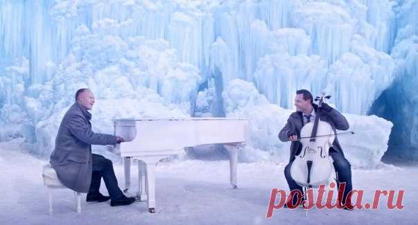 Обалденный микс «Зимы» Вивальди и песни Let It Go из «Холодного сердца»: ↪