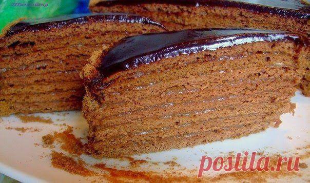 шеф-повар Одноклассники: Шоколадный медовик "Дамский каприз"