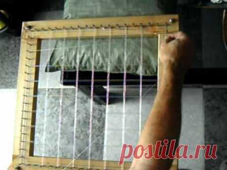 Tapete de hilo de seda (1/6), Forma de tirar hilos
