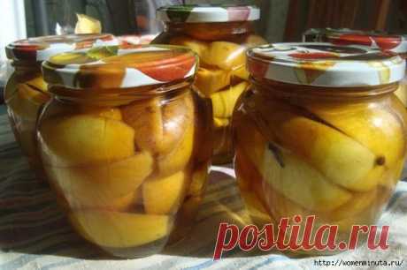 Яблоки в сиропе (надо сделать)