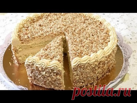 КРЕМ С ХАЛВОЙ, домашний торт "СЛАВЯНКА" /Cream with halva.