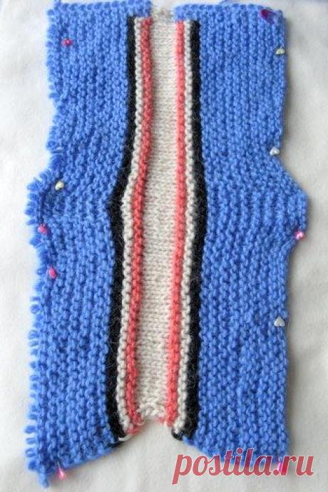 Традиционные домашние носки исландцы вяжут быстро и без затей - на двух спицах