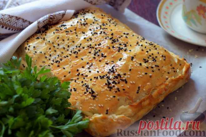 Слоёные пироги с мясом