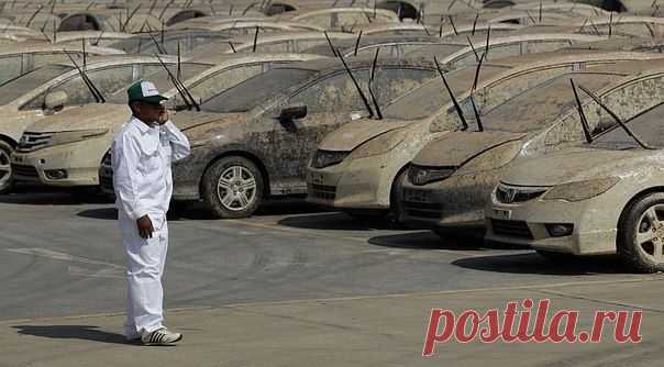 Потоп на заводе Хонда