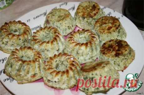 Овощные кексы - кулинарный рецепт