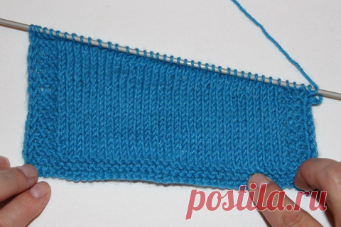 Частичное вязание. Укороченные ряды. Лицевая гладь. - knitting-pro.ru - От азов к мастерству
