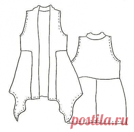 Boho-не-Boho (схемы кроя).
