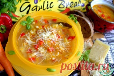 Чечевичный суп по-итальянски Кулинарный рецепт