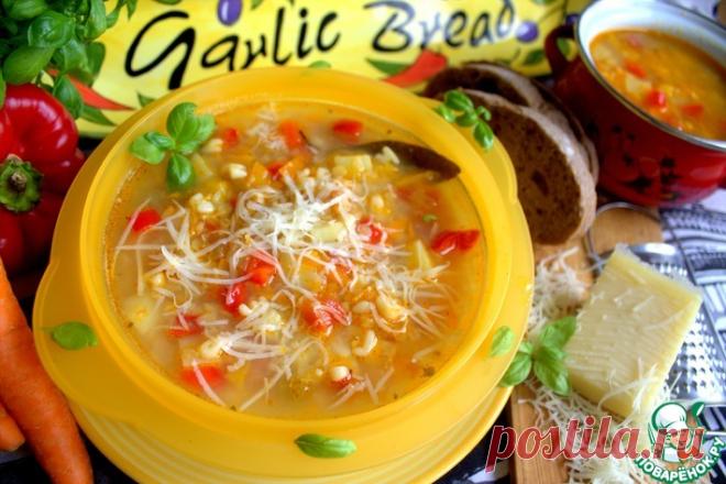 Чечевичный суп по-итальянски Кулинарный рецепт