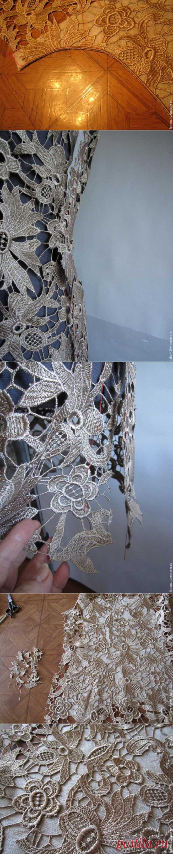 МАСТЕР КЛАСС: Шьем кружевное платье: горловина и "невидимые" вытачки