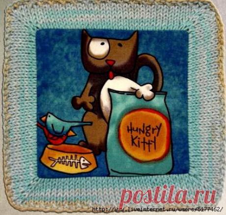 Соединяем ткань с вязанием. Мастер-класс от Таshashu..