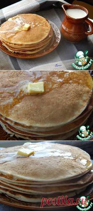 Блины ржаные на кефире и воде - кулинарный рецепт