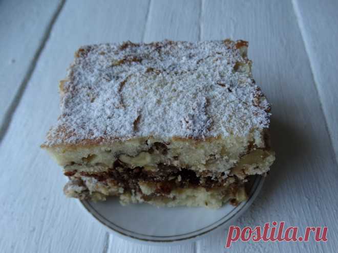 Моя визитная карточка пирог «Мой прекрасный» - Тесто вкусное и пышное, начинка чудо, но главное на всё про всё минут 40 - Пир во время езды Я люблю орехи. При любой возможности готовлю что-то эдакое, ореховое. Орехи можно добавлять в салаты, в соусы, а какие вкусные конфетки с орехами, или пирожные. А мороженое с орехово-карамельным соусом бесподобны. Да и мясо в ореховой панировке – мечта любого гурмана. Поэтому, когда муж попросил приготовить по-быстренькому пирог, я ни ...