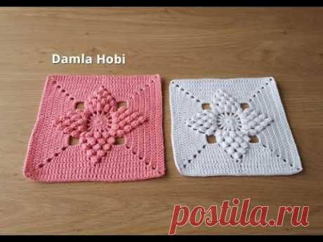Popcorn motif nasıl örülür/Örgü modelleri