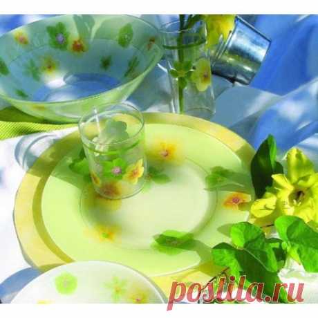 Распродано - Сервиз столовый Luminarc Poeme Anis 20580
