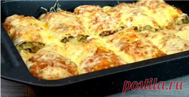 Если у Вас есть лаваш, срочно готовьте эту вкуснятину! Я готова есть ее каждый день 