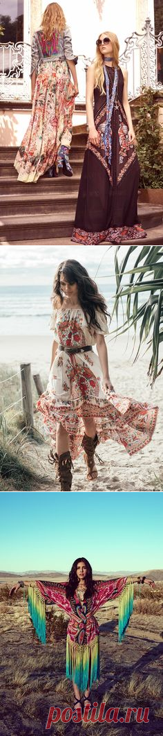 BOHO HIPPIE GYPSY STYLE в Pinterest