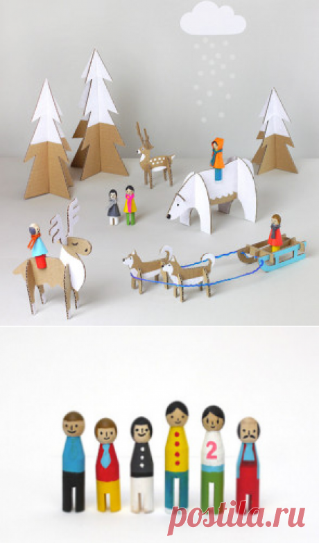 Как сделать человечка. | ИГРУШКИ СВОИМИ РУКАМИ