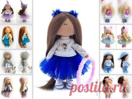 Fabric Interior Doll Tilda Art Doll Handmade Blue Doll Soft | Etsy Hello, dear visitors!  This is handmade cloth doll created by Master Natalia P (Moscow, Russia). All dolls on the photo are mady by artist Natalia P. You can find them in our shop searching by artist name. Here are all dolls of artist Natalia P: