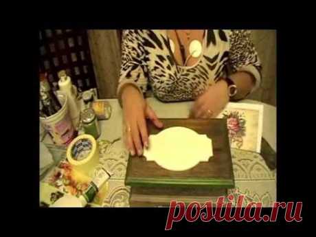 Ольга Мамонтова: светлая полихромия на шкатулке